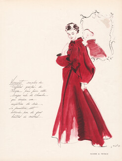 Madeleine Vionnet 1936 Jean Pagès, housecoat