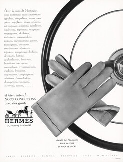 Hermès (Gloves) 1955 Gants de conduite, Montaigne