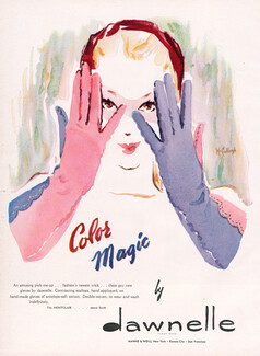 Dawnelle (Gloves) 1944 Mc Cullough Color Magic
