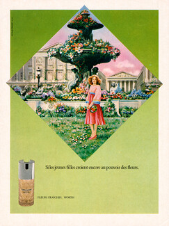Worth 1974 Parfum Fleurs Fraîches, Place de la Concorde