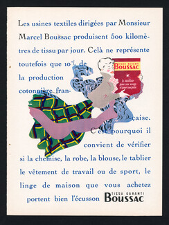 Boussac (Fabric) 1952 Marcel Boussac, Paulin