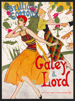 Galey & Lord 1956 Brilliant Cottons, Colonna