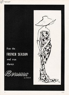 Boussac 1960 French Season, Fashion Illustration