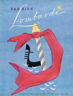 Lombardi (Fabric) 1954 Venice