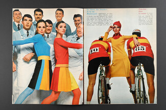 La Gaieté à la Française, 1966 - Photos Guy Bourdin, French Gaiety, Fashion Photography, 10 pages