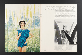 Australia, 1960 - Photos Helmut Newton, 6 pages