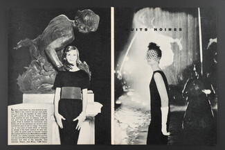 Nuits Noires, 1958 - Photos Helmut Newton, 4 pages