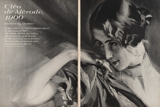 Cléo de Mérode, 1964 - 1900, as seen by Boldini — Today, as seen by Cecil Beaton, 5 pages