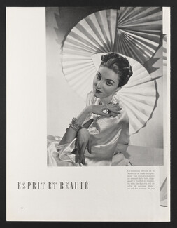 Jeanne Lanvin 1937 Comtesse Olivier de la Moussaye, Photo André Durst