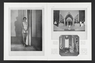 Man Ray 1925 Mrs Pitoëff, "Sainte Jeanne" Jeanne d'Arc, Bernard Shaw, Georges Pitoëff, 2 pages