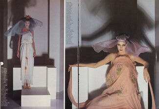 Photos Guy Bourdin 1974 British Vogue, Fashion Photography, 6 pages