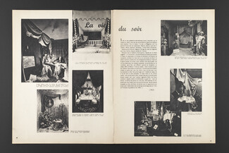 La vie du soir, 1947 - Shop Windows, Dugrenot, Casale, Chalom, Brémond d'Ars, Delion, Henry à la Pensée