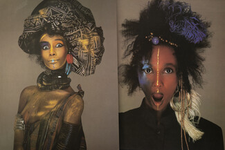 The African Collection by Alexon, 1984 - Photographed by Avedon, 4 pages