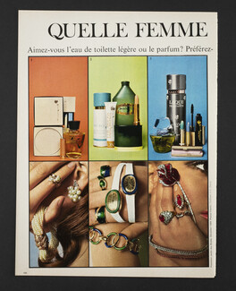 Quelle femme êtes-vous ?, 1968 - Fred & Lancôme