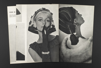 Boucheron 1965 Hats by Jeanne Lanvin, Jean Patou, Rose Valois, 4 pages