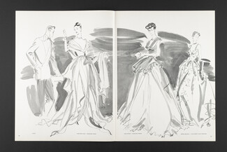 Christian Dior, Bianchini Férier, Jean Dessès, Pierre Balmain, Colcombet, Creed 1948 Fernando Bosc