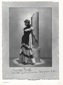 Maggy Rouff 1937 Dentelle Dognin