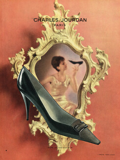 Charles Jourdan (Shoes) 1961 J. Langlais Model Arlette