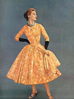 Givenchy 1954 Robe à danser, Photo Pottier