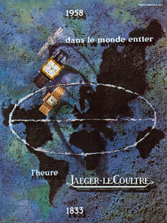 Jaeger-leCoultre (Watches) 1958 Monde Entier, P. Praquin