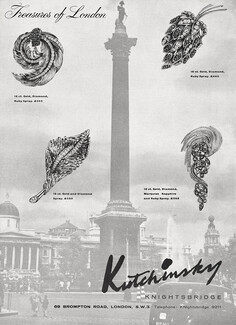 Kutchinsky (High Jewelry) 1962 Treasures of London, Trafalgar Square