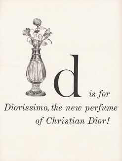 Christian Dior (Perfumes) 1957 Diorissimo, France A to Z