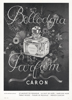 Caron (Perfumes) 1961 Bellodgia
