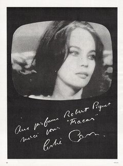 Robert Piguet (Perfumes) 1963 Fracas, Leslie Caron