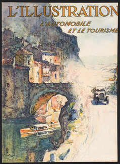 L'Illustration Cover 1926 L'Automobile et le Tourisme