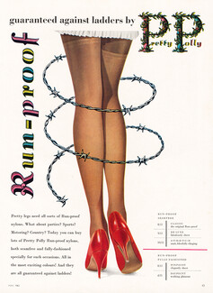 Pretty Polly 1963 Stockings Run-proof