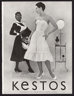 Kestos (Lingerie) 1957 Strapless Bra