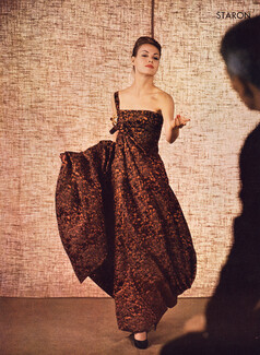 Nina Ricci 1960 Staron Evening Dress, Photo Arsac