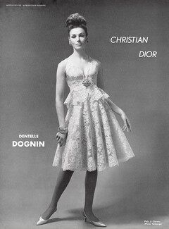 Christian Dior 1964 Dentelle Dognin, Photo Seeberger