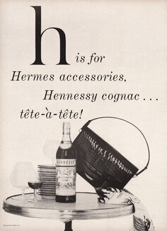 Hermès (Handbag, Scarf) 1957 Hennessy
