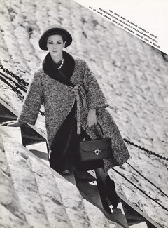 Nina Ricci 1961 Hermès Handbag, Pelisse Pierre Besson