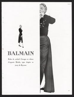 Balmain 1950 Robes de cocktail