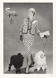 Sambo Sofisticates 1960 Poodles