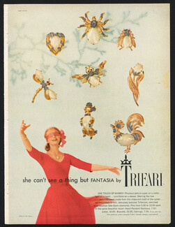 Trifari (Jewels) 1957 Fantasia Pins