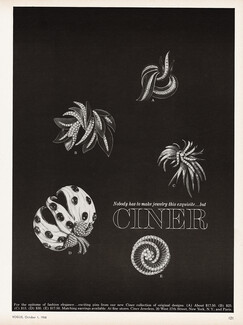 Ciner (Jewels) 1968 Pins
