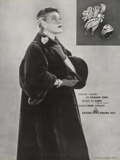 Canada Furs 1953 Bijoux de Clerc