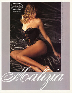 Malizia (Lingerie) 1990 Body La Perla