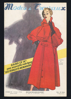 Jacques Fath 1952 Pierre Mourgue, Modes et Travaux Cover