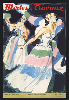 Pierre Balmain 1951 Brénot, Modes et Travaux Cover
