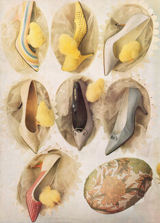 Shoes this summer 1960 Rayne, Christian Dior, Pancaldi (2), Chicks