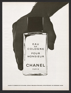 Chanel (Perfumes) 1973 Eau de Cologne Pour Monsieur Hand