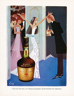 Gaston de Lagrange (Brandy, Cognac) 1975 Kiraz