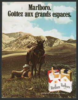 Marlboro (Cigarettes) 1974 Cowboy