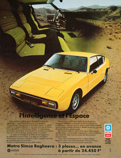 Matra Simca (Cars) 1973 Bagheera