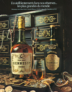 Hennessy (Brandy, Cognac) 1974 Bras Armé