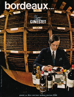 Ginestet (Wine) 1972 Vins de Bordeaux
